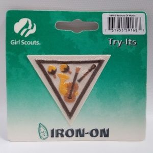 Try-Its Girl Scouts Iron On Sounds Of Music Patch
